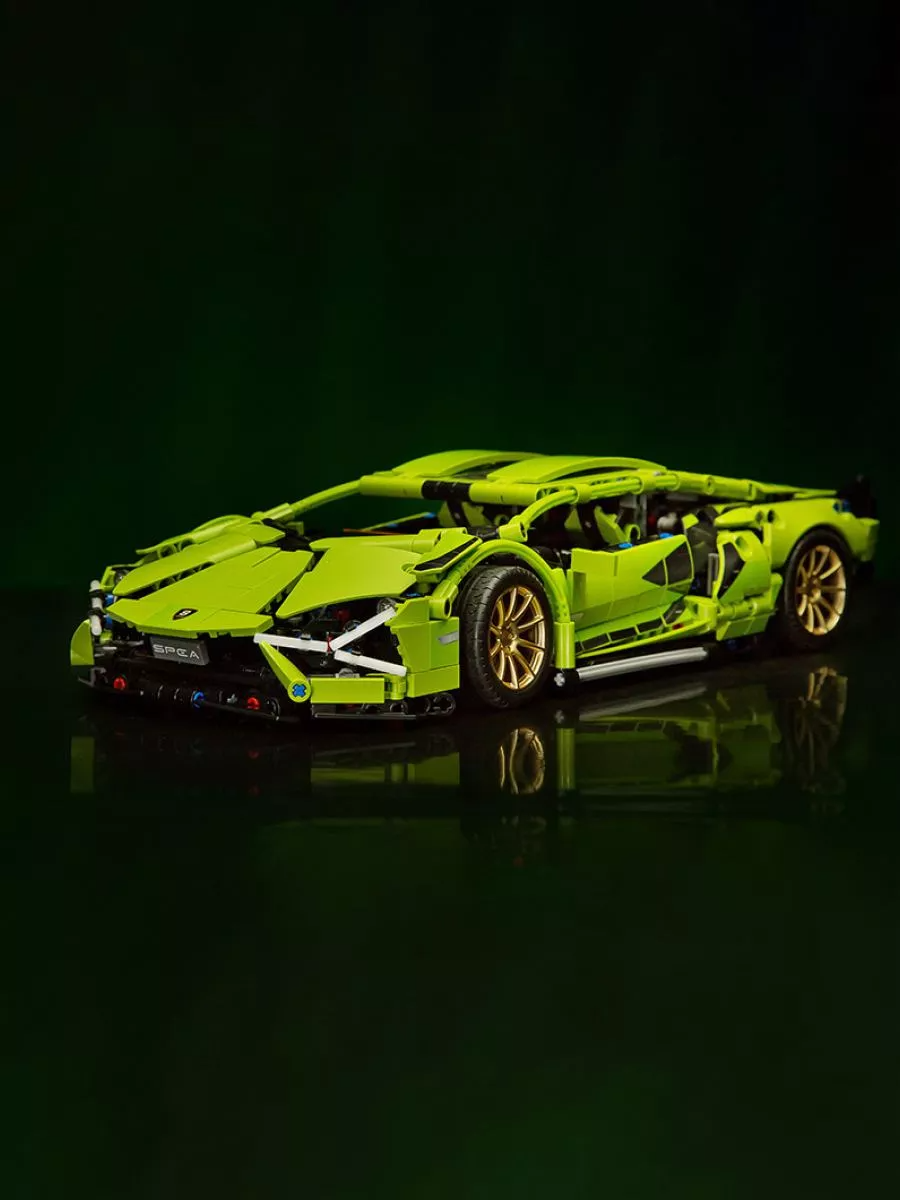 Yeşil Lamborghini | 1280 Parça