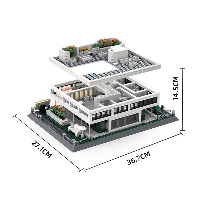 VILLA SAVOYE, PARİS | 1225 Parça