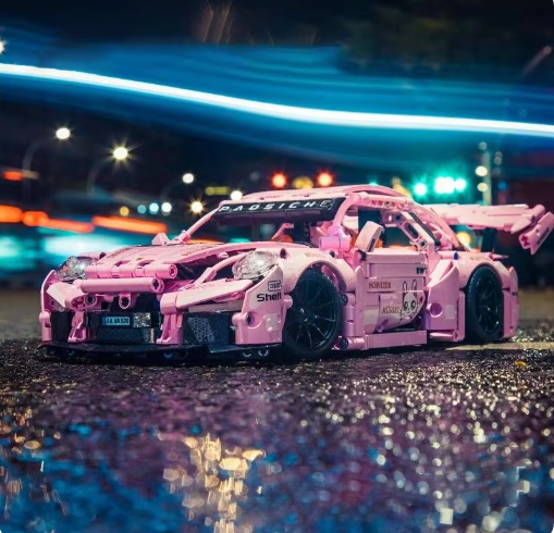 Pembe Porsche (1288Parça)