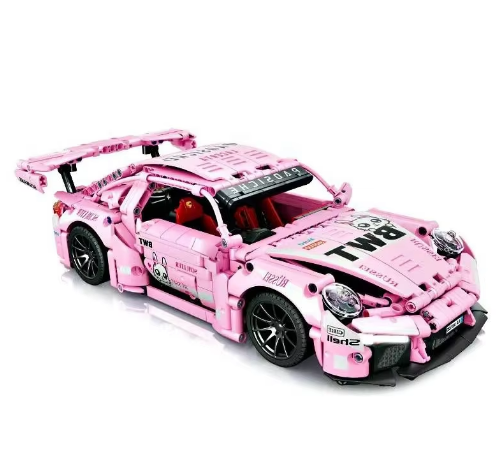 Pembe Porsche (1288Parça)